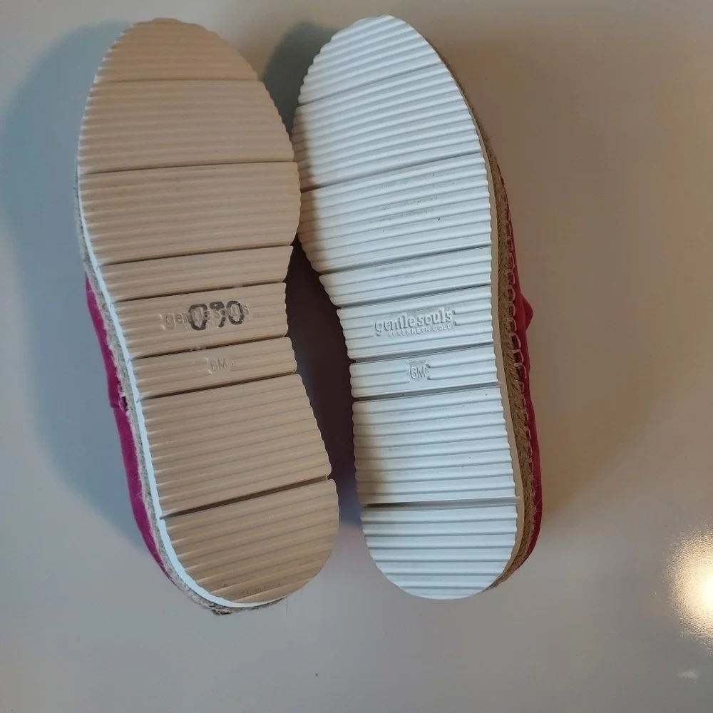 GENTLE Souls by Kenneth Cole pink Espadrilles